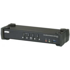 Bộ điều khiển KVM 4P USB 4K DP/F. Audio KVMP/USB3.0 Switch Aten CS1924-AT-E