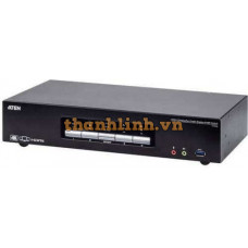 Bộ điều khiển KVM 4P USB3.0 4K DP Triple Display KVMP SW Aten CS1964-AT-E