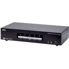 Bộ điều khiển KVM 4P USB3.0 4K DP Triple Display KVMP SW Aten CS1964-AT-E