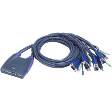 Cáp cho hệ thống KVM 4-Port USB VGA/Audio Cable KVM Switch Aten CS64US-AT