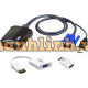 Laptop USB KVM Console Crash Cart Adapter IT Kit ATEN CV211CP