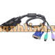 PS/2 VGA KVM Adapter with Composite Video Support ATEN KA7120