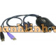 USB DVI Virtual Media KVM Adapter with Smart Card Support ATEN KA7166