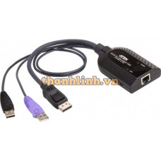 USB DisplayPort Virtual Media KVM Adapter with Smart Card Support ATEN KA7169