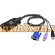 USB VGA Virtual Media KVM Adapter with Smart Card Support ATEN KA7177