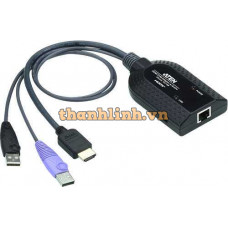 USB HDMI Virtual Media KVM Adapter (Support Smart Card Reader and Audio De-Embedder) ATEN KA7188