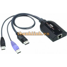 USB DisplayPort Virtual Media KVM Adapter (Support Smart Card Reader and Audio De-Embedder) ATEN KA7189