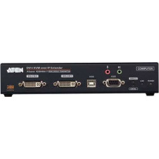 Bộ phát tín hiệu FHD Dual DVI-I KVM over IP Transmitter Aten KE6940AIT-AX-E