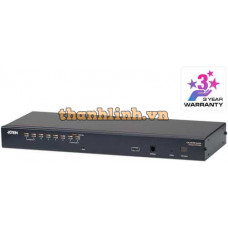 8-Port Multi-Interface (DisplayPort, HDMI, DVI, VGA) Cat 5 KVM Switch ATEN KH1508A
