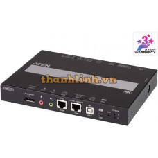 1-Local/Remote Share Access Single Port 4K DisplayPort KVM over IP Switch ATEN RCMDP101U