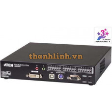 DVI-I Single Display KVM over IP Transmitter with Remote Access ATEN RCMDVI00BT