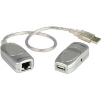 Bộ kéo dài USB qua mạng USB Cat 5 Extender Aten UCE60-AT