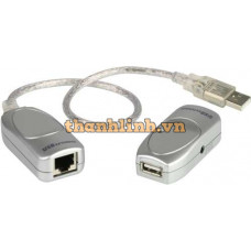 Bộ kéo dài USB qua mạng USB Cat 5 Extender Aten UCE60-AT