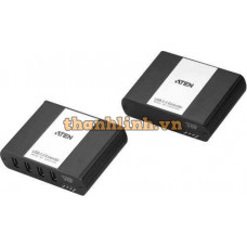 Bộ kéo dài USB qua mạng 4-Port USB 2.0 Extender Over LAN Aten UEH4102-AT-E
