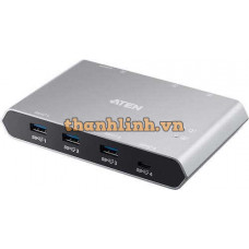 2-Port USB-C Gen 2 Sharing Switch with Power Pass-through ATEN US3342