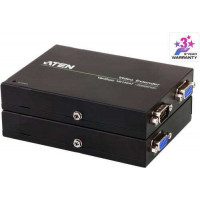 Bộ mở rộng qua mạng VGA/Audio Cat 5 Extender Aten VE170-AT-E