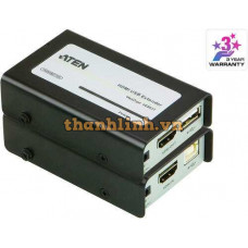 Bộ mở rộng qua mạng DVI Dual Link/Audio Cat 5 Extender Aten VE602-AT-E