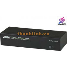 4-Port VGA/Audio Splitter (450MHz) ATEN VS0104