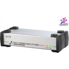 Bộ tách tín hiệu 2-Port DVI/Audio Splitter Aten VS162-AT-E