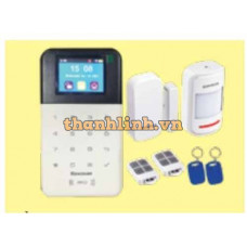 Bộ báo trộm trung tâm qua APP và SIM KAWA 268 WIFI-SIM