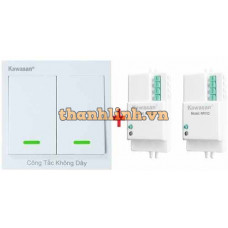 Bộ công tắc điều khiển từ xa KAWA 2RF01D-RCT2