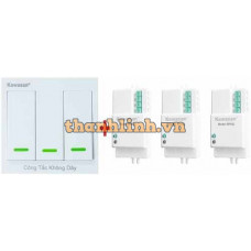 Bộ công tắc điều khiển từ xa KAWA 3RF01D-RCT3