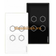 Công tắc thông minh không dây KAWA CT4N-BLE-W/B