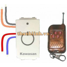 Hạt công tắc điều khiển từ xa âm tường KAWA RF02PNW-RM01B