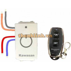 Hạt công tắc điều khiển từ xa âm tường KAWA RF02PNW-RM2A