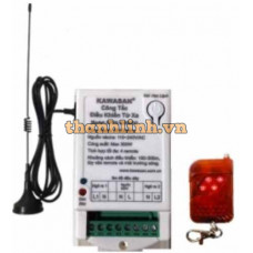 Công tắc điều khiển từ xa 2 kênh KAWA RF2KB-220V-RM01B