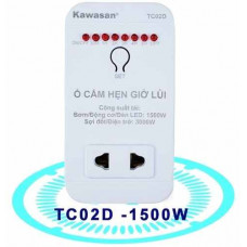 Ổ cắm hẹn giờ lùi KAWA TC02D 1500W