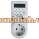 Ổ cắm hẹn giờ kỹ thuật số KAWA TGE2E