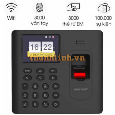 Máy chấm công vân tay kết nối Wifi HIKvision DS-K1A802EF-B
