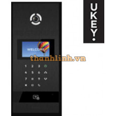 Bản gọi cửa kích thước màn hình 4.3 inc TFT, nút nhấn cảm biến điện dung Bas-IP AA-12FB Black