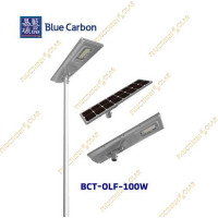 Đèn pha Led năng lượng mặt trời Blue Done Công suất : 100W BCT-OLF-100W