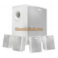 Hệ thống loa treo tường, màu trắng Bosch LB6-100S-L