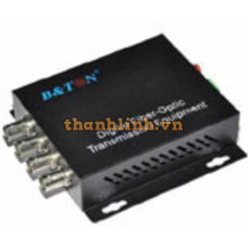 Chuyển đổi Quang-điện Video Converter 4 kênh BTON 4V-1DF-T/RS