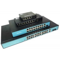 Bộ chuyển đổi Ethernet sang Quang 8 Ethernet Port 10/100M 1310/1550nm WDM BiDi SM 20Km SC BTON BT-918SM-20A