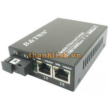 Chuyển đổi Quang-Điện Media Converter Unmanaged Fiber Switch BTON BT-922GS-20AB
