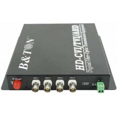 Chuyển đổi Quang-điện Video 4 kênh Converter BTON BT-HD4V1D-T/R