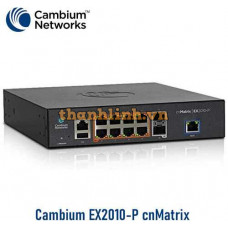 Switch Managed 8 Port Cambium cnMatrix EX2010-P | MX-EX2010PxA-E