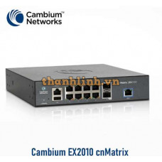 Switch Managed 8 Port Cambium cnMatrix EX2010 | MX-EX2010xxA-E