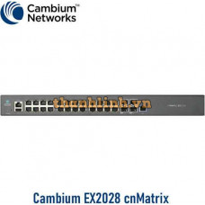Switch Managed 24 Port Cambium cnMatrix EX2028 | MX-EX2028xxA-E