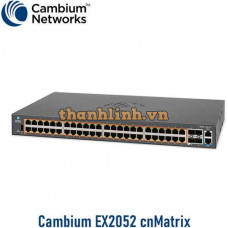Switch Managed 52 Port Cambium cnMatrix EX2052 | MXEX2052GxxA00