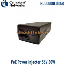 Cambium PoE Power Injector 56V 30W | N000000L034B