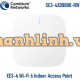 Access Point WiFi 6E Cambium XE3-4 | XE3-4X00B00-RW | Tri-Radio 2+2+4 SDR | BLE | 1500 User