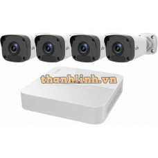 Bộ đầu ghi hình IP 4 kênh + camera IP 2.0 Megapixel UNV KIT IPC2122LR3-PF40-D