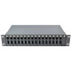 16 Slot RJ45 Converter Rack Fiber TCNET