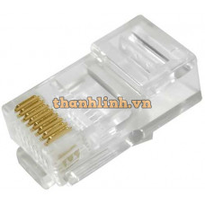 Đầu RJ-45 CAT5e UTP HDTEC (Mạ vàng) TCNET