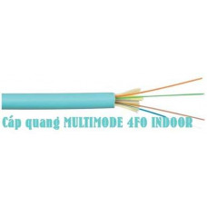 Cáp quang luồn ống trong nhà 4FO Multimode OM3 TCNet GJBFJH-MM-4A1a